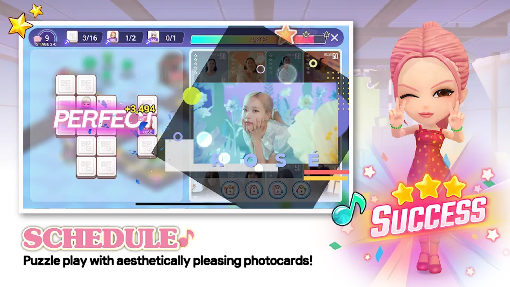 BLACKPINK THE GAME (БЛЭКПИНК ЗЕ ГЕЙМ) [МОД: Деньги, Монеты и Меню MOD] Screenshot 4