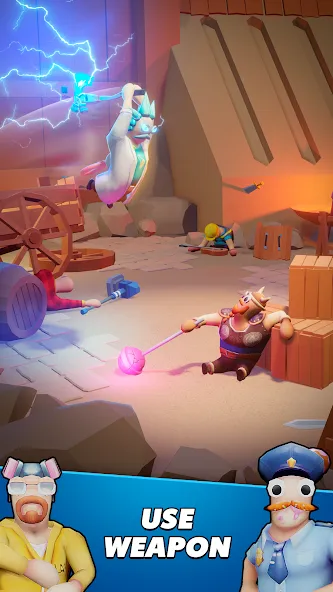 Gang Battle Party: Animals 3D [МОД: Много денег, Монет и Все открыто] Screenshot 2