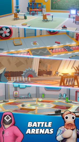 Gang Battle Party: Animals 3D [МОД: Много денег, Монет и Все открыто] Screenshot 5