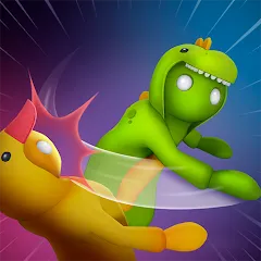 Скачать Gang Battle Party: Animals 3D [МОД: Много денег, Монет и Все открыто] | Взлом Gang Battle Party: Animals 3D на Андроид