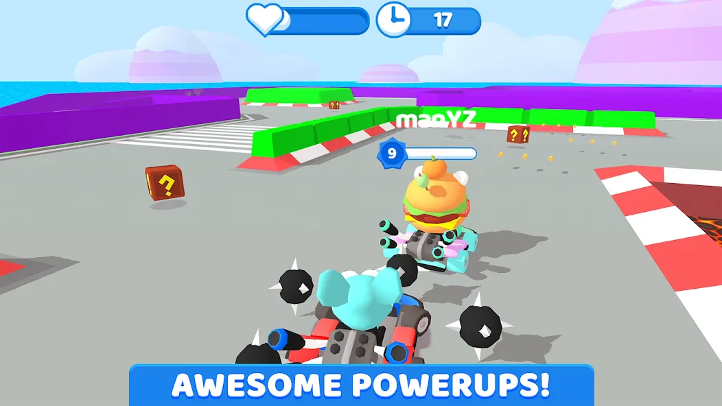 SmashKarts.io [МОД: Бесконечные деньги, Монеты и Мега MOD] Screenshot 2