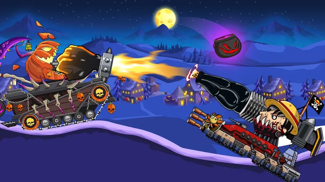 Tank Combat: War Battle (Танковый бой) [МОД: Меню, Бесконечные монеты и Открытые уровни] Screenshot 3