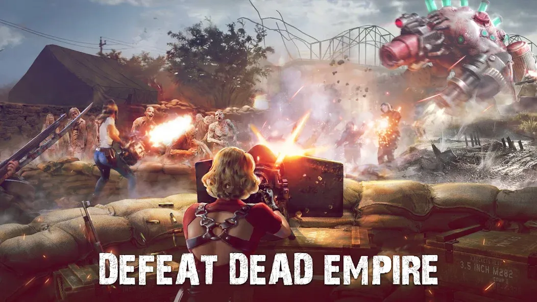 Dead Empire: Zombie War (Дед Эмпайр) [МОД: Все открыто, Дополнительные деньги и Меню MOD] Screenshot 5