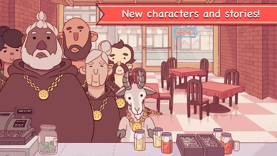 Good Pizza, Great Pizza [МОД: Меню, Бесконечные монеты и Открытые уровни] Screenshot 5