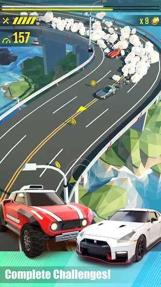 Hot Slide (Хот Слайд) [МОД: Бесконечные деньги, Монеты и Мега MOD] Screenshot 4