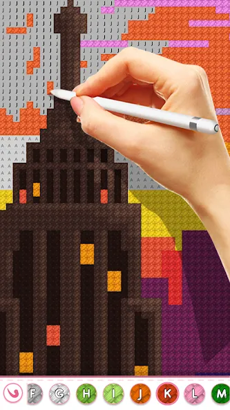 Cross Stitch Masters [МОД: Деньги, Монеты и Меню MOD] Screenshot 4