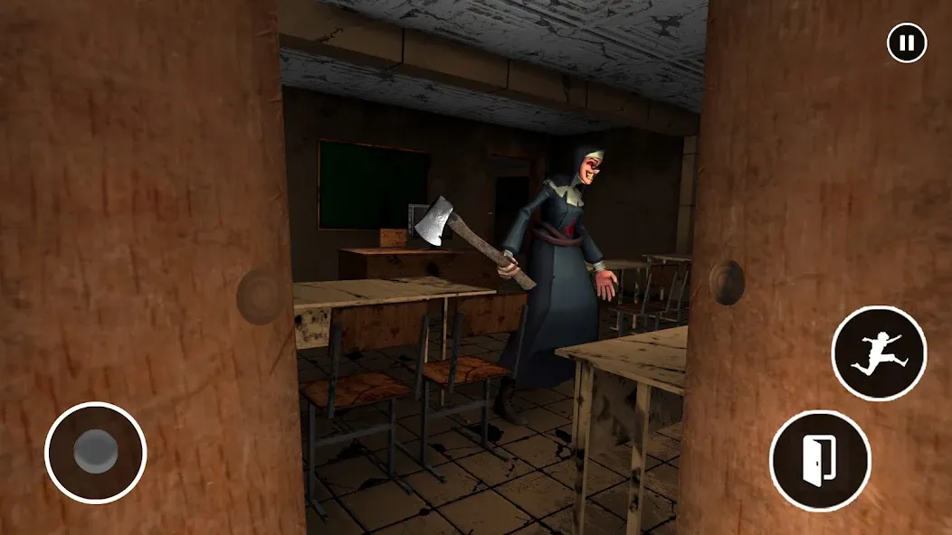 Scary Nun Horror School Escape [МОД: Деньги, Монеты и Меню MOD] Screenshot 5