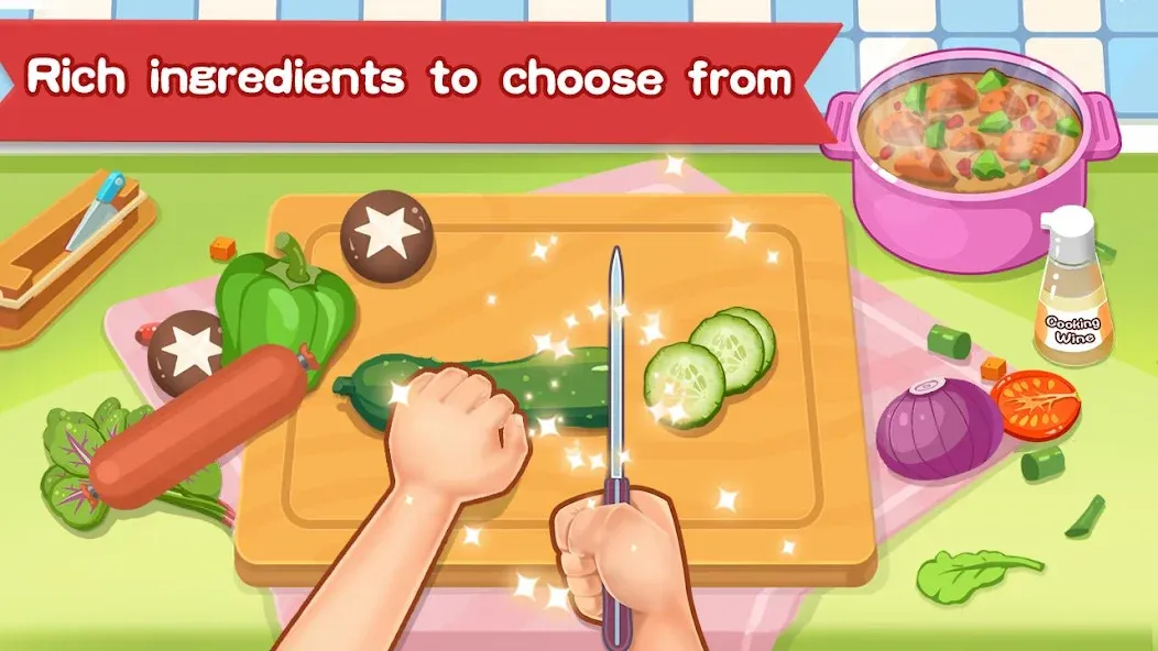 Happy Kitchen World [МОД: Бесконечные деньги, Монеты и Мега MOD] Screenshot 2