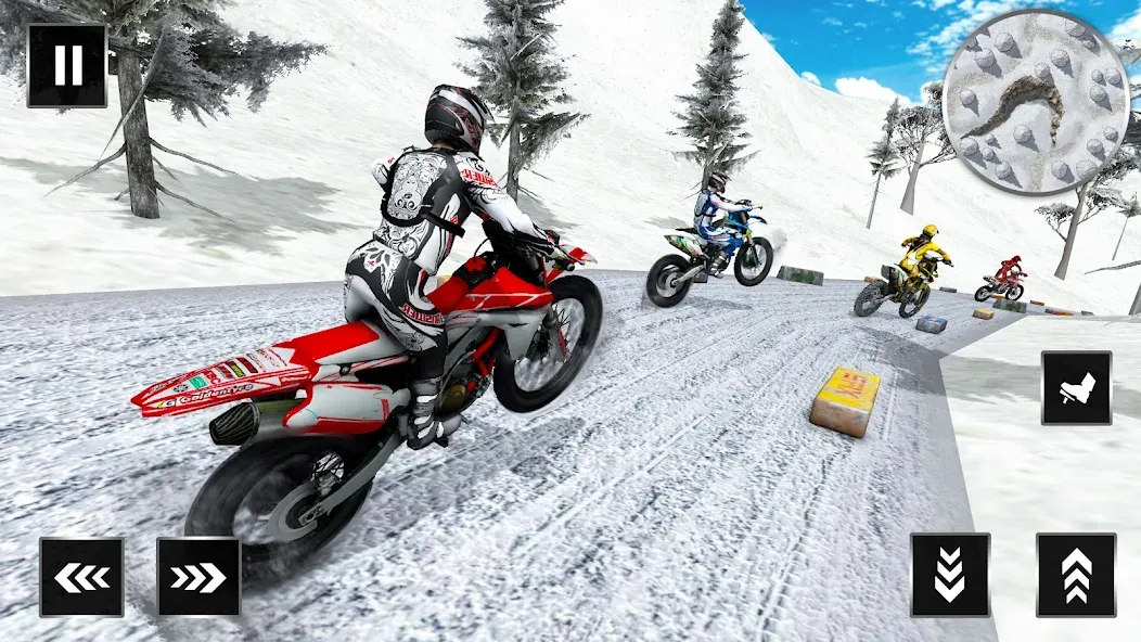 Motocross Dirt Bike Champions (Мотокросс Чемпионы Грязевых Мотоциклов) [МОД: Все открыто, Дополнительные деньги и Меню MOD] Screenshot 3