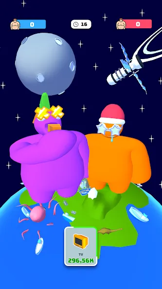 Eating Hero: Clicker Food Game (Итинг Хиро) [МОД: Много монет, Открытые уровни и Мега MOD] Screenshot 2