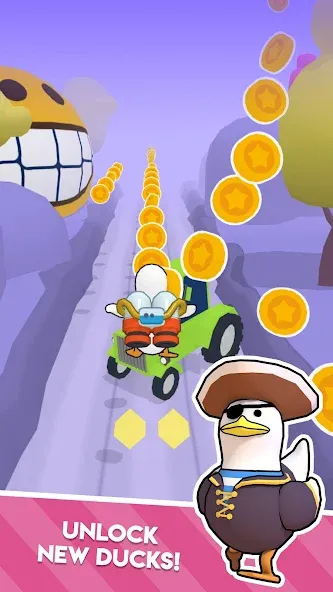 Duck On The Run (Дак он зе Ран) [МОД: Много монет, Открытые уровни и Мега MOD] Screenshot 4