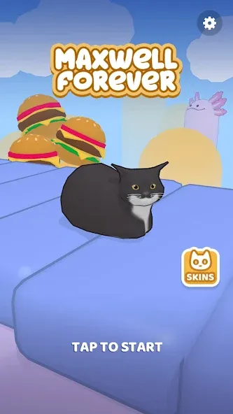 Maxwell Forever - Cat Game (Максвелл Форевер) [МОД: Меню, Бесконечные монеты и Открытые уровни] Screenshot 1