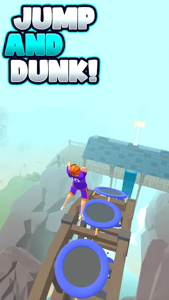 Hoop World: Flip Dunk Game 3D (Хуп Ворлд) [МОД: Все открыто, Дополнительные деньги и Меню MOD] Screenshot 1