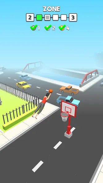 Flip Dunk (Флип Данк) [МОД: Много монет, Открытые уровни и Мега MOD] Screenshot 1