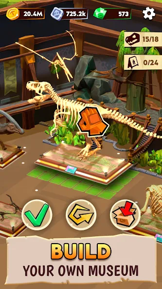 Dino Quest 2: Dinosaur Fossil (Дино Квест 2) [МОД: Деньги, Монеты и Меню MOD] Screenshot 2
