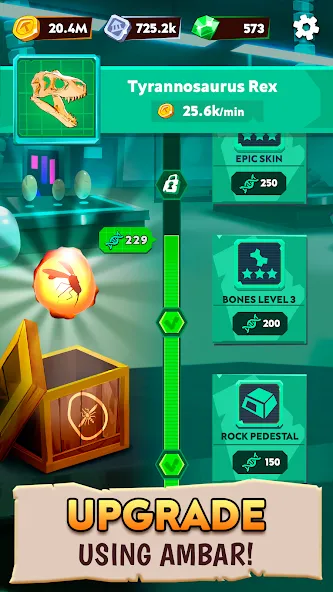 Dino Quest 2: Dinosaur Fossil (Дино Квест 2) [МОД: Деньги, Монеты и Меню MOD] Screenshot 5
