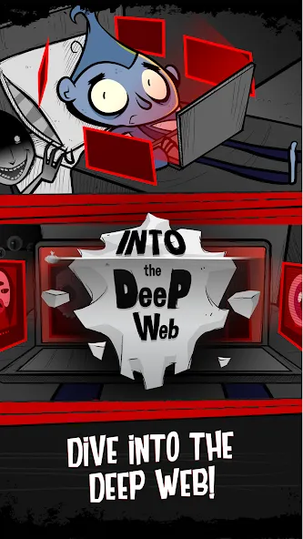 Into the Deep Web: Idle Game (Инту зе Дип Веб) [МОД: Много монет, Открытые уровни и Мега MOD] Screenshot 1