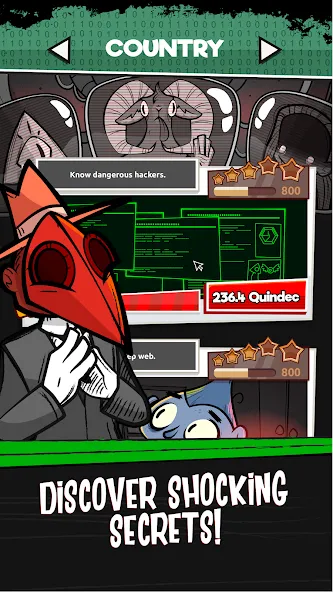 Into the Deep Web: Idle Game (Инту зе Дип Веб) [МОД: Много монет, Открытые уровни и Мега MOD] Screenshot 2