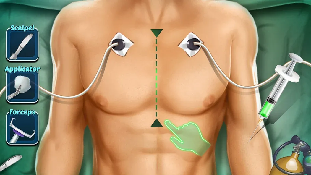 Surgery Doctor Simulator Games [МОД: Много монет, Открытые уровни и Мега MOD] Screenshot 2