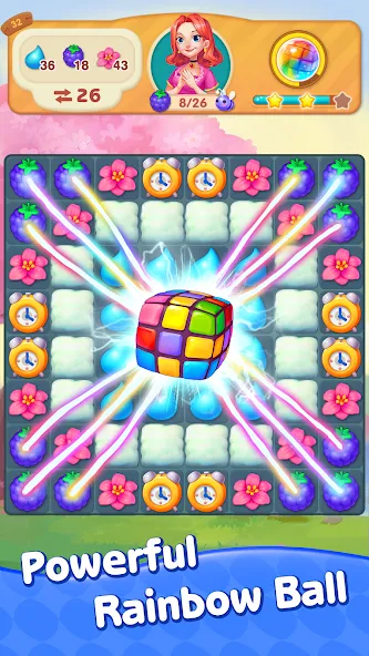 Fruit Hero (Фрут Хиро) [МОД: Много монет, Открытые уровни и Мега MOD] Screenshot 1