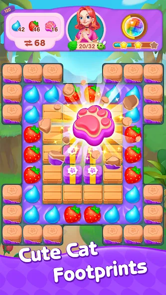 Fruit Hero (Фрут Хиро) [МОД: Много монет, Открытые уровни и Мега MOD] Screenshot 3