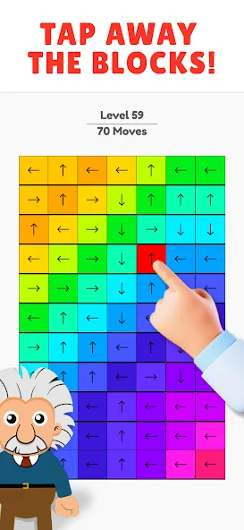 Unpuzzle: Tap Away Blocks Game (Анпазл) [МОД: Все открыто, Дополнительные деньги и Меню MOD] Screenshot 1