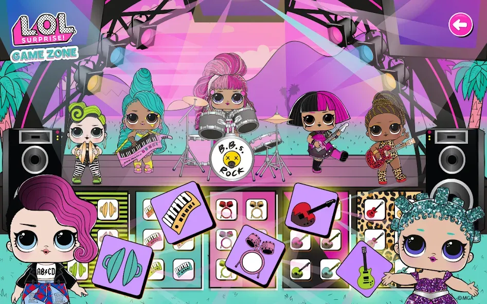 L.O.L. Surprise! Game Zone [МОД: Все открыто, Дополнительные деньги и Меню MOD] Screenshot 5