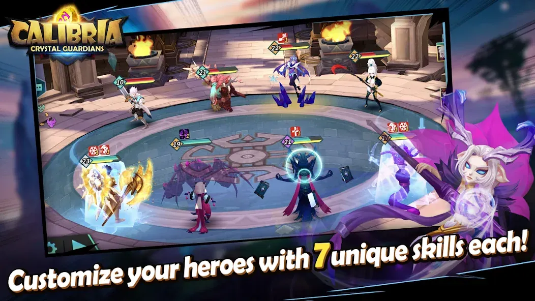 Calibria: Crystal Guardians (Калибрия) [МОД: Все открыто, Дополнительные деньги и Меню MOD] Screenshot 3