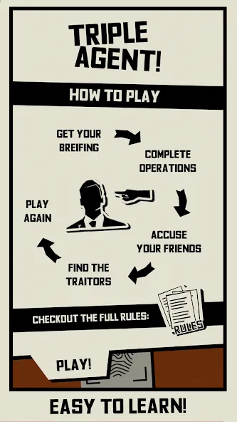 Triple Agent [МОД: Все открыто, Дополнительные деньги и Меню MOD] Screenshot 1