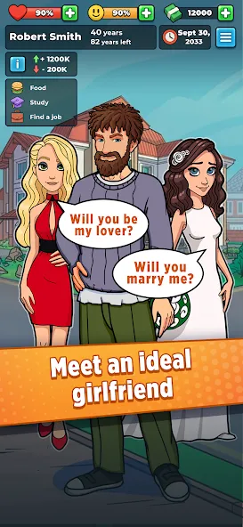 Hobo Life: Business Simulator [МОД: Деньги, Монеты и Меню MOD] Screenshot 2