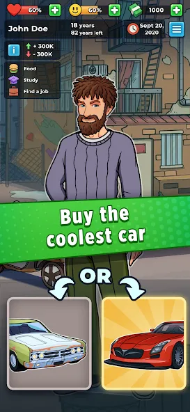 Hobo Life: Business Simulator [МОД: Деньги, Монеты и Меню MOD] Screenshot 5