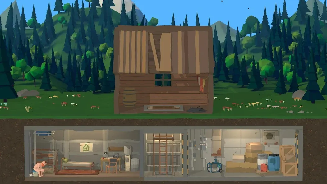 Zombie Forest 3: Underground (Зомби лес 3) [МОД: Много монет, Открытые уровни и Мега MOD] Screenshot 1