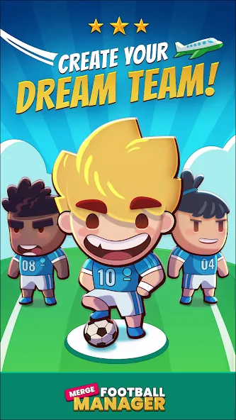 Merge Football Manager: Soccer (Мерж Футбол Менеджер) [МОД: Деньги, Монеты и Меню MOD] Screenshot 4
