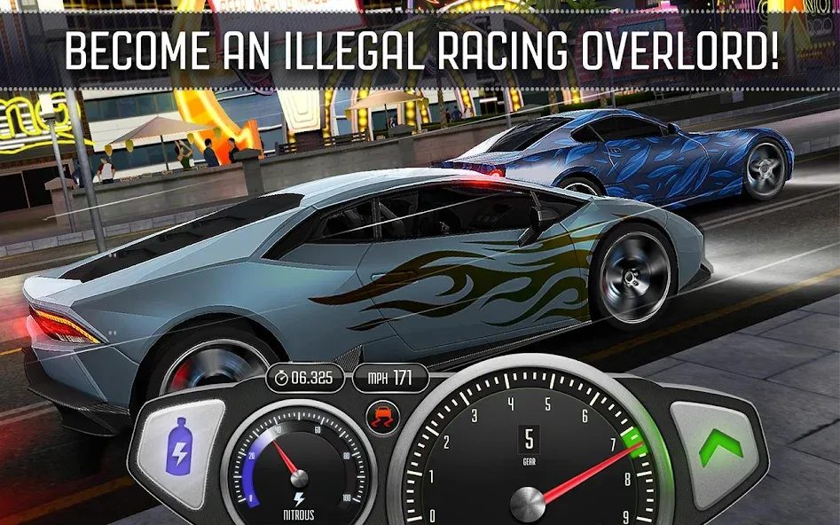 TopSpeed: Drag & Fast Racing (Топ Спид) [МОД: Много денег, Монет и Все открыто] Screenshot 4