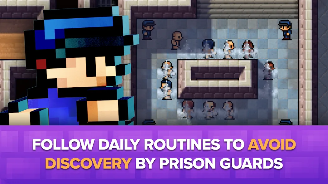 The Escapists: Prison Escape – (Зе Эскейпистс) [МОД: Много денег, Монет и Все открыто] Screenshot 3