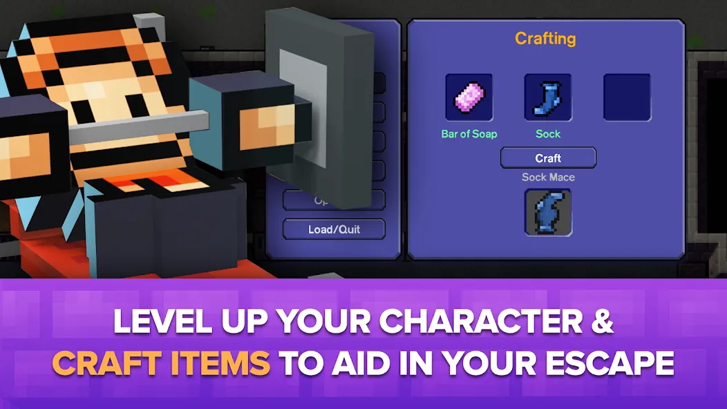 The Escapists: Prison Escape – (Зе Эскейпистс) [МОД: Много денег, Монет и Все открыто] Screenshot 5