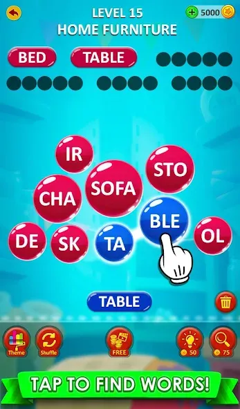 Word Game 2024 - Word Connect (Ворд Гейм 2023) [МОД: Деньги, Монеты и Меню MOD] Screenshot 4