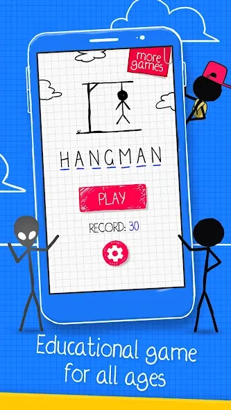 Hangman [МОД: Много монет, Открытые уровни и Мега MOD] Screenshot 4