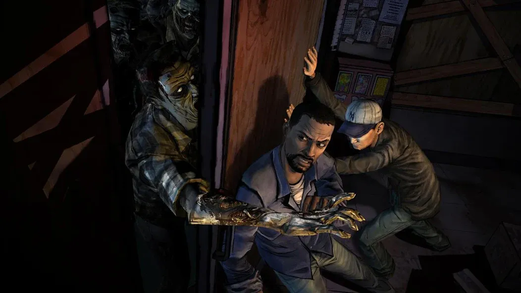 The Walking Dead: Season One (За Волчьими законами) [МОД: Много монет, Открытые уровни и Мега MOD] Screenshot 2