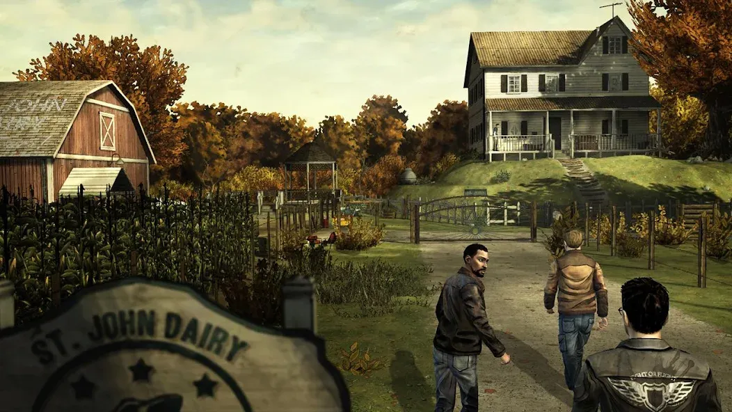 The Walking Dead: Season One (За Волчьими законами) [МОД: Много монет, Открытые уровни и Мега MOD] Screenshot 4