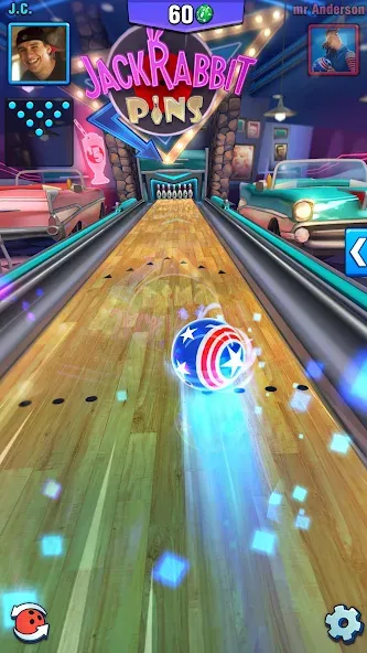 Bowling Crew — 3D bowling game [МОД: Все открыто, Дополнительные деньги и Меню MOD] Screenshot 4