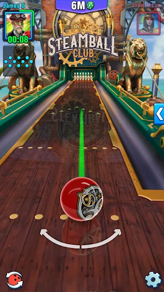 Bowling Crew — 3D bowling game [МОД: Все открыто, Дополнительные деньги и Меню MOD] Screenshot 5