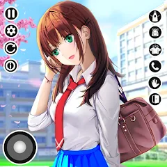 Скачать Anime High School Life [МОД: Много монет, Открытые уровни и Мега MOD] | Взлом Anime High School Life на Андроид