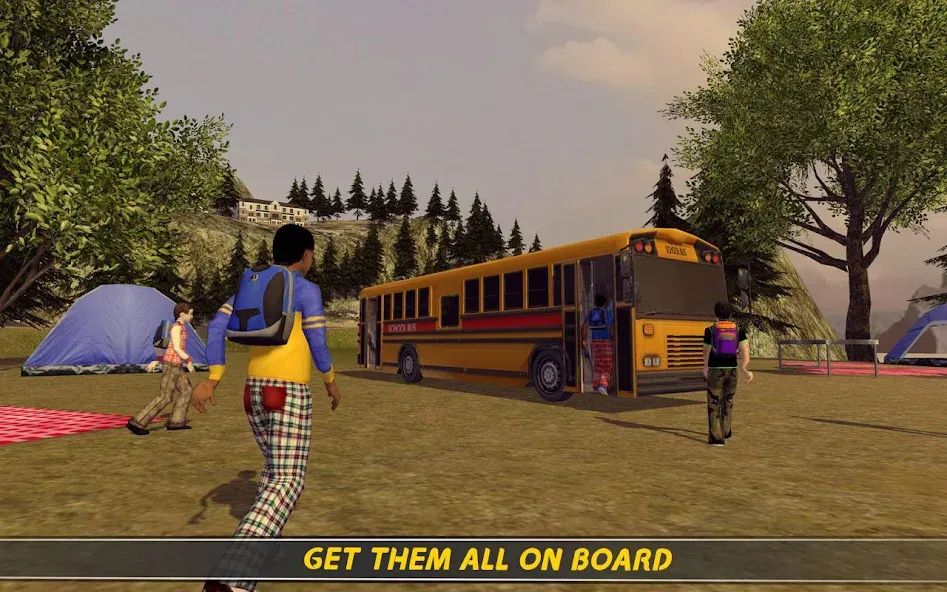 School Bus 16 [МОД: Много монет, Открытые уровни и Мега MOD] Screenshot 3
