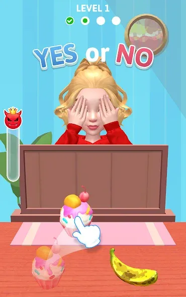 Yes or No?! - Food Pranks [МОД: Бесконечные деньги, Монеты и Мега MOD] Screenshot 1