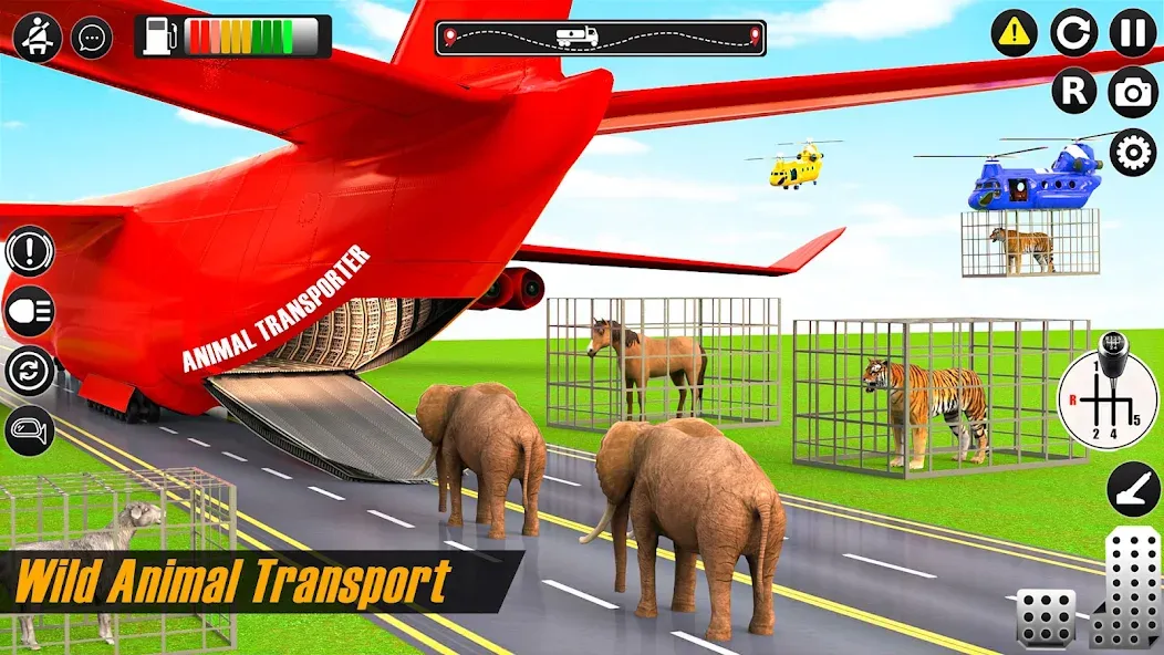 Animal Transport Driving Games (Домашний перевоз игры) [МОД: Меню, Бесконечные монеты и Открытые уровни] Screenshot 3