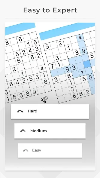 Sudoku - Offline Games [МОД: Меню, Бесконечные монеты и Открытые уровни] Screenshot 2