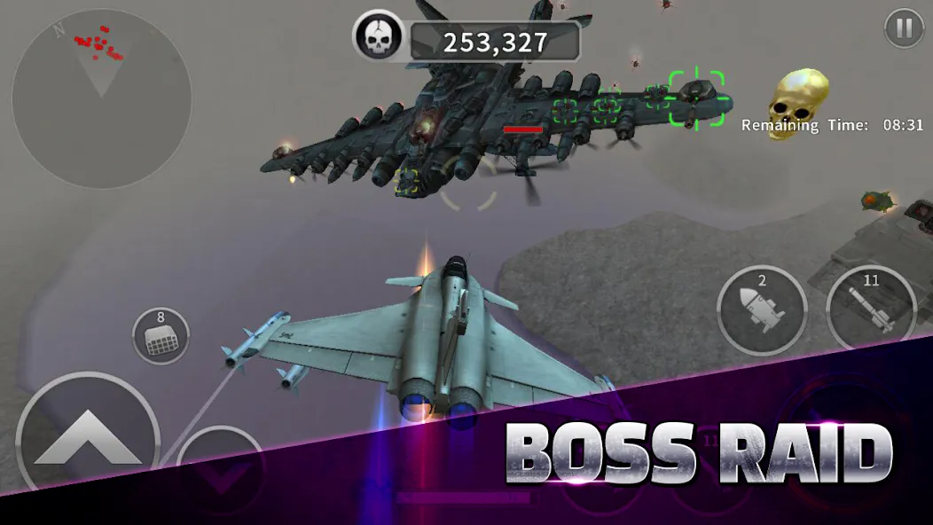 GUNSHIP BATTLE: Helicopter 3D [МОД: Деньги, Монеты и Меню MOD] Screenshot 4