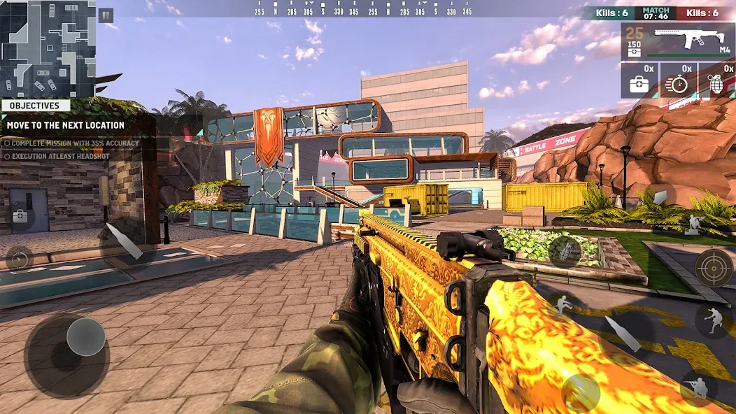BattleZone: PvP FPS Shooter (Батлзон) [МОД: Бесконечные деньги, Монеты и Мега MOD] Screenshot 2