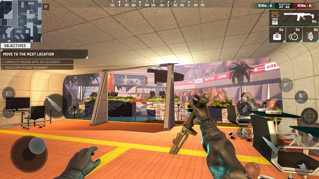 BattleZone: PvP FPS Shooter (Батлзон) [МОД: Бесконечные деньги, Монеты и Мега MOD] Screenshot 4